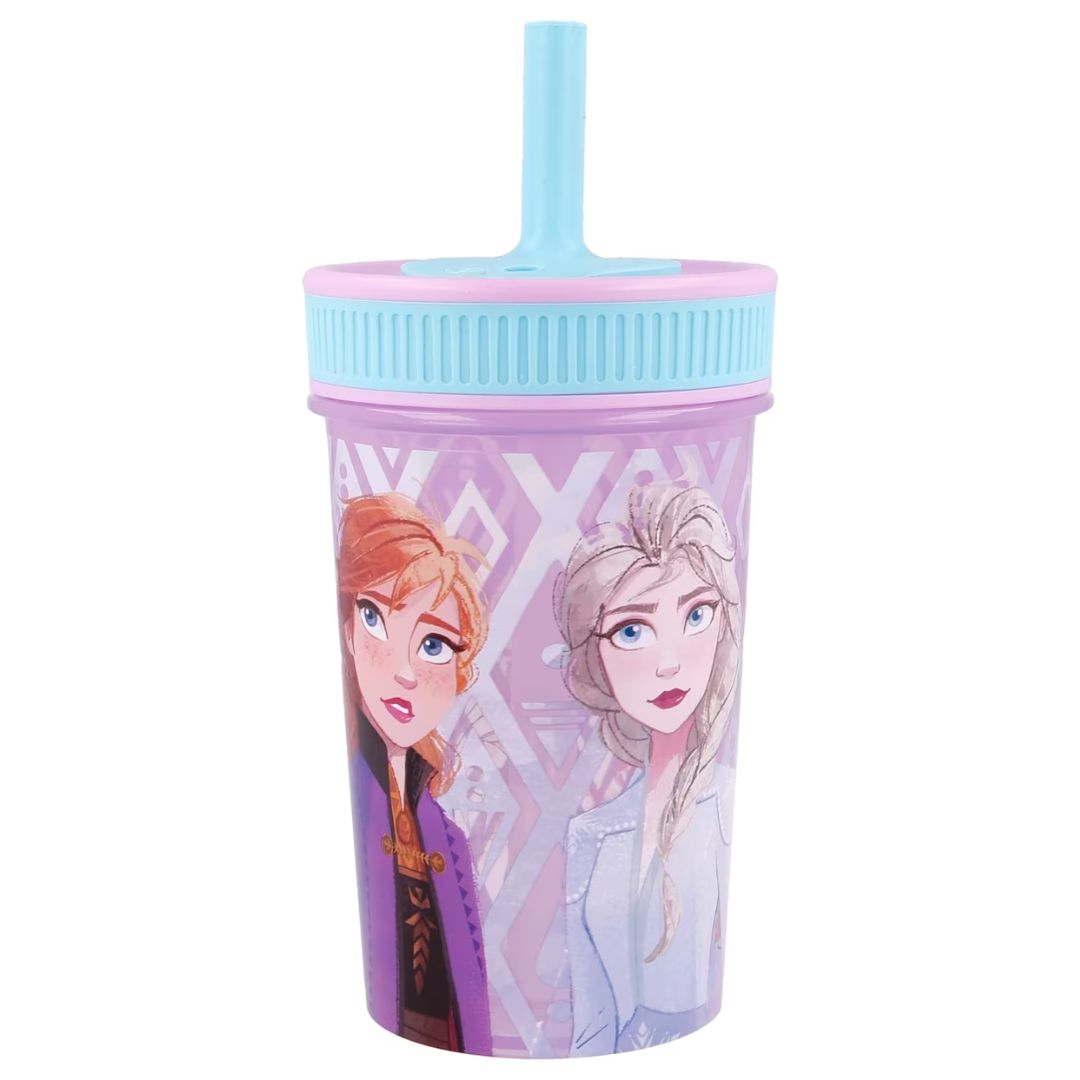 STOR Frozen Elements Leak-Proof Silicone Straw Tumbler